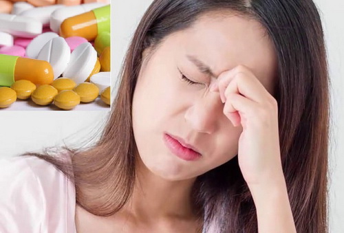 Đau đầu là một trong những tác dụng phụ thường gặp của thuốc.