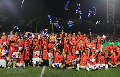 U22 Việt Nam làm nên lịch sử khi lần đầu tiên vô địch SEA Games.