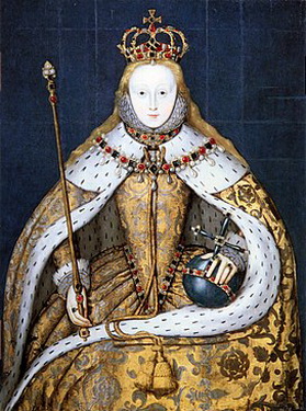 Chân dung Nữ hoàng Elisabeth đệ nhất.