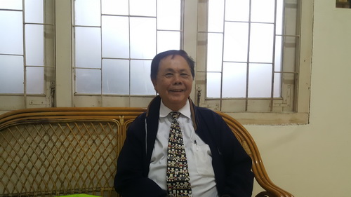 Nhà thơ Nguyễn Thanh Kim.