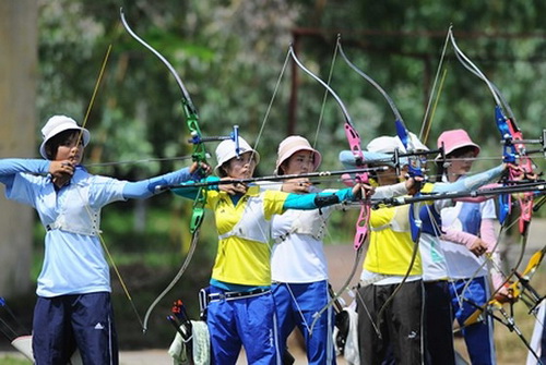 Bắn cung Việt Nam  tham dự Olympic 2020.