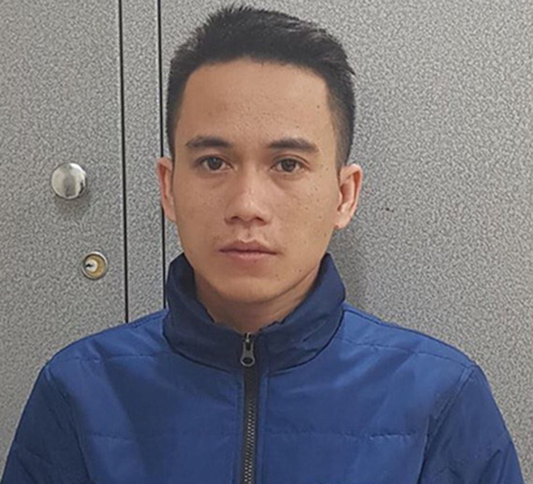 Đối tượng chủ mưu Trần Ngọc Đức tại cơ quan công an . Ảnh: CQĐT cung cấp