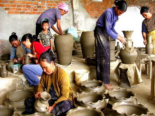 Bàu Trúc là một trong những làng gốm lâu đời nhất Đông Nam Á.