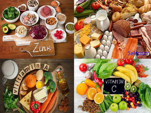 Một chế độ ăn đa dạng giúp tăng cường miễn dịch cho cơ thể.