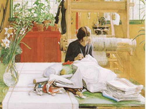 Tình yêu gia đình trong tranh của Carl Larsson - Họa sĩ được yêu thích nhất Thụy Điển.