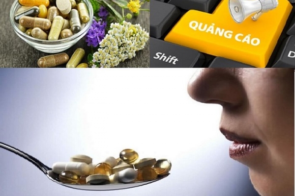 Nhiều thực phẩm chức năng quảng cáo thổi phồng tác dụng.