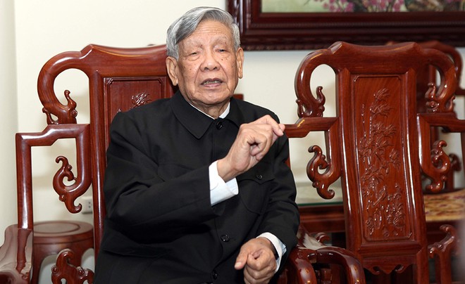 Nguyên Tổng Bí thư Lê Khả Phiêu.