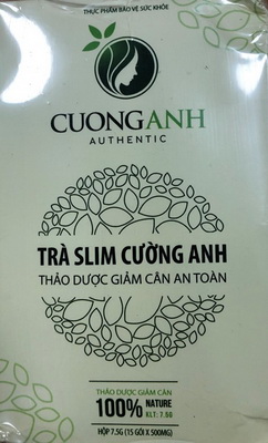 Người tiêu dùng không mua, sử dụng TPBVSK Trà Slim Cường Anh.