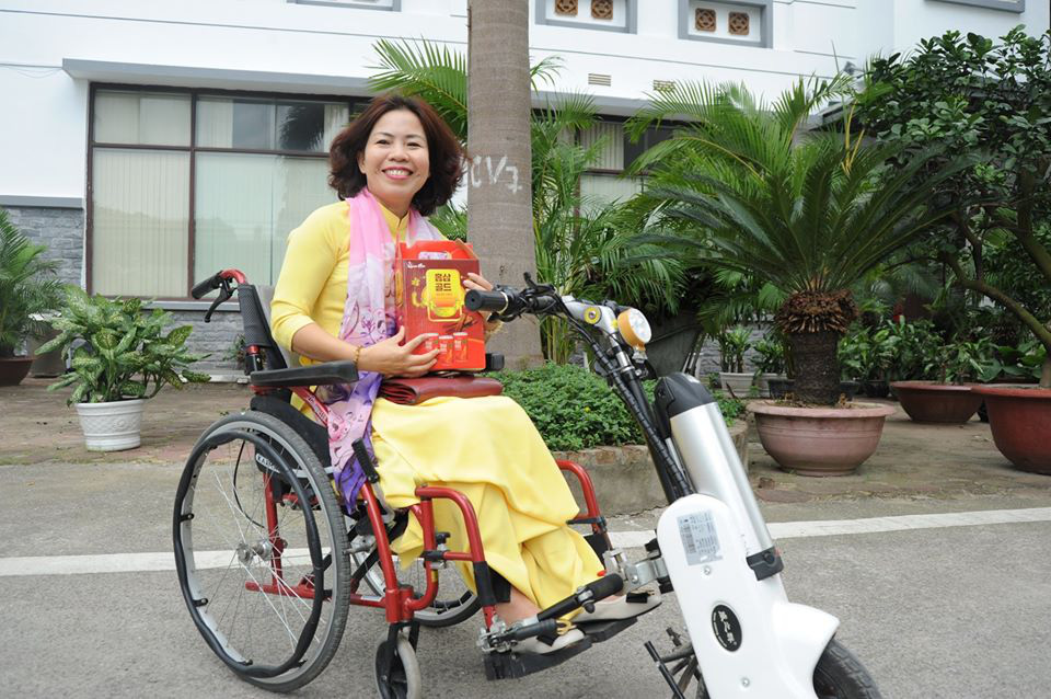 Chị Lương Thị Minh Nguyệt.