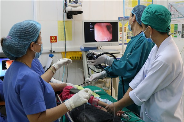 Khoa Nhi BVĐK Hà Tĩnh đã có bước phát triển mạnh về chuyên môn.