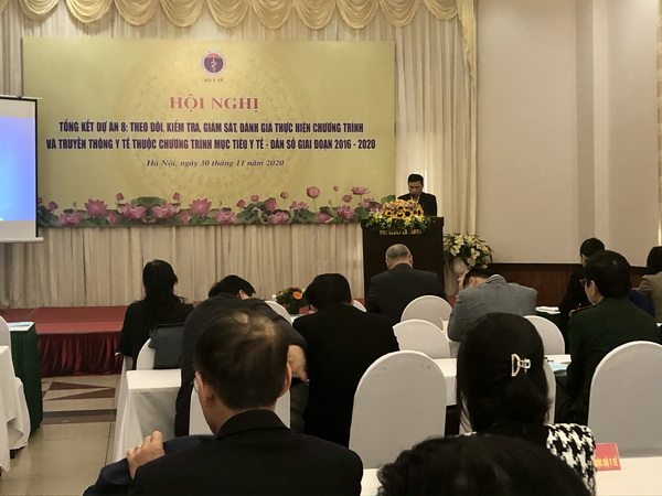 Hội nghị tổng kết dự án 8.