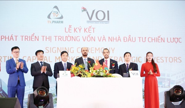 Liên doanh Quỹ đầu tư Việt Nam-Oman (VOI)  ký cam kết đầu tư dài hạn cho Dự án Khu Dược Phẩm Công Nghệ Cao TV.Pharm.