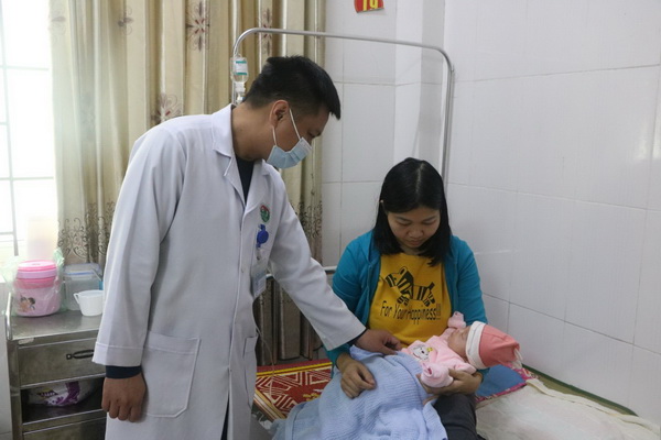 Sau phẫu thuật, bé N. đã hồi phục tốt.