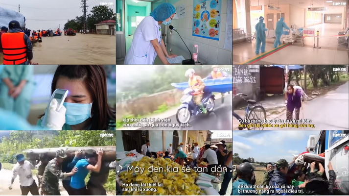 Hình ảnh trong MV.