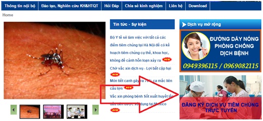 đăng ký tiêm vắc xin dịch vụ cho trẻ ở Hà Nội
