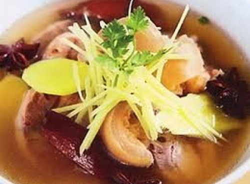 Dạ dày lợn, óc lợn cũng là vị thuốc