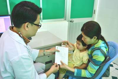 Các bác sĩ chỉ kê kháng sinh khi có nhiễm khuẩn.