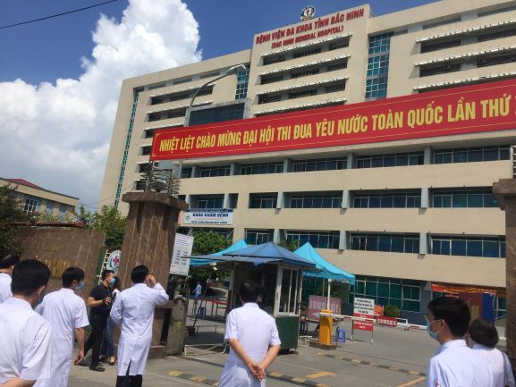 Đoàn kiểm tra số 1 Bộ Y tế kiểm tra công tác phòng chống dịch bệnh tại BVĐK tỉnh Bắc Ninh