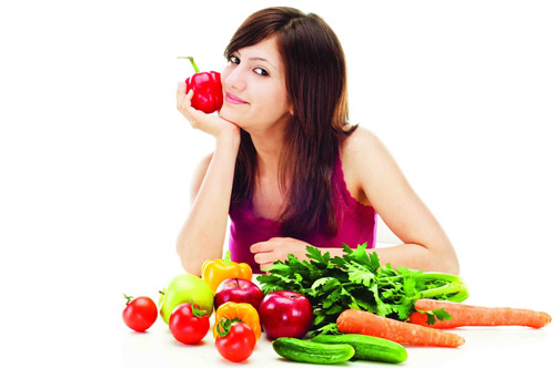 Ăn nhiều rau  quả, mọi người thấy hạnh phúc hơn