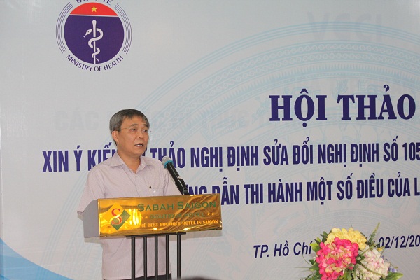 Hội thảo Dự thảo sửa đổi NĐ 105/2014/NĐ-CP