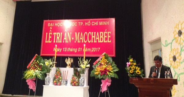 Đào tạo y khoa và Lễ Tri ân (Macchabée)