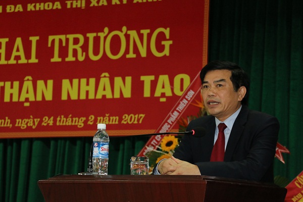 Bệnh viện Đa khoa thị xã Kỳ Anh: Khai trương Đơn vị Thận nhân tạo