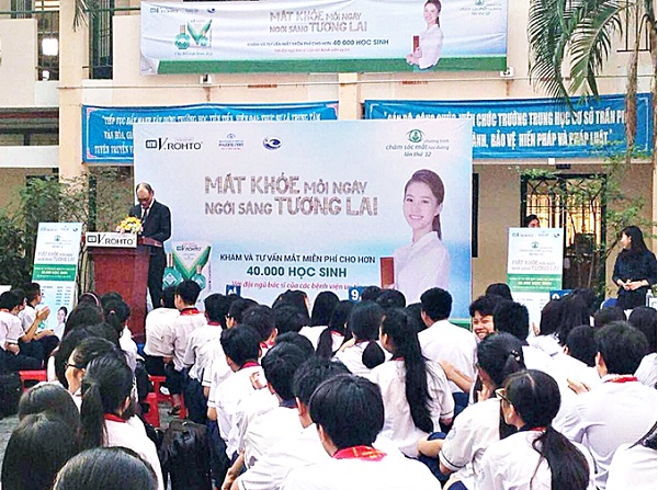 Mắt khỏe mỗi ngày - Ngời sáng tương lai