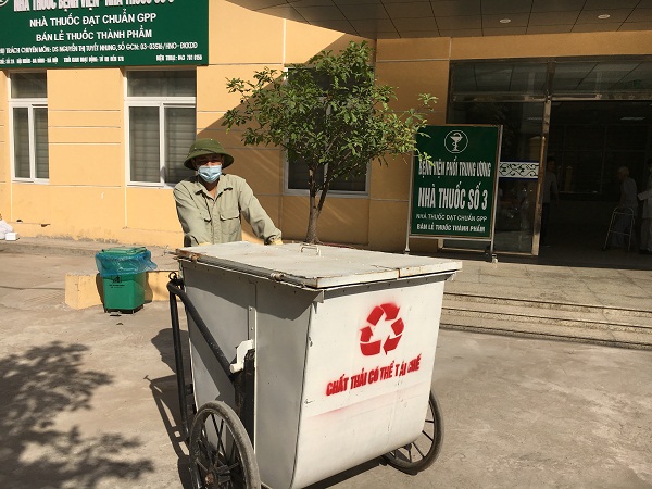 Xử lý rác thải bệnh viện