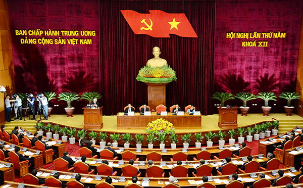 Hội nghị lần thứ 5, Ban Chấp hành Trung ương Đảng khóa XII
