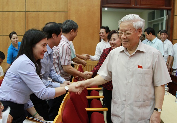 Xử lý nghiêm tham nhũng, đúng người, đúng tội, đúng pháp luật