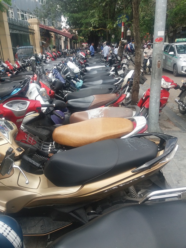 Gửi xe ở bệnh viện