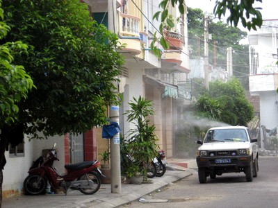 Những yêu cầu khi phun hóa chất diệt muỗi bằng máy phun sương cỡ lớn