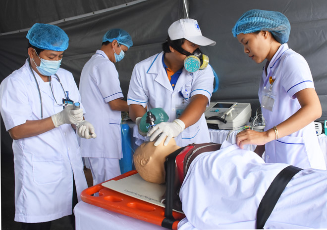Lực lượng y tế trong Tuần lễ Cấp cao APEC 2017