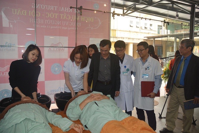 Dịch vụ tóc trong bệnh viện