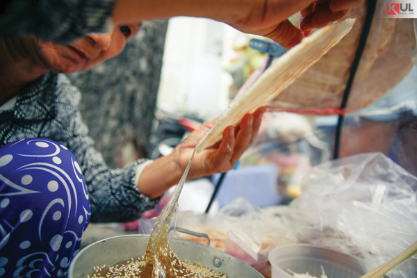 Bánh tráng kẹo mạch nha