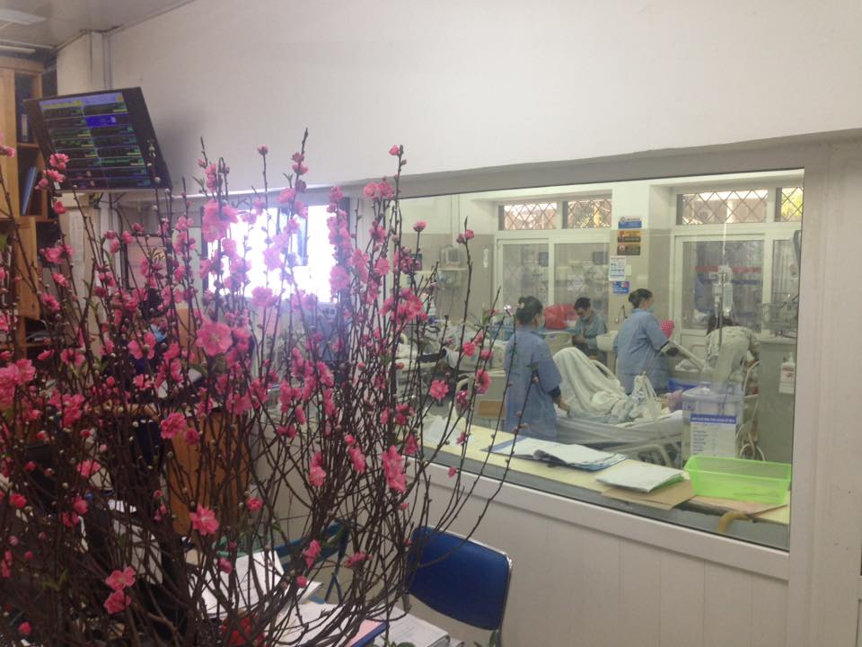 Bệnh nhân mắc bệnh hô hấp, đột quỵ não, xuất huyết tiêu hóa nhập viện đông trong dịp Tết