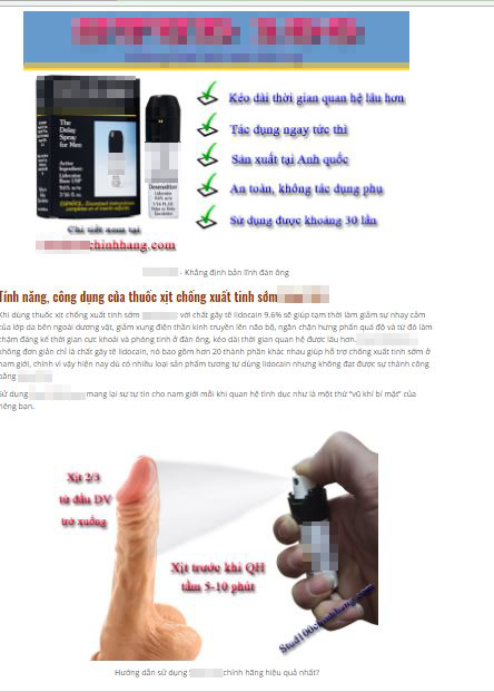 Sử dụng thuốc xịt “nâng cao bản lĩnh”