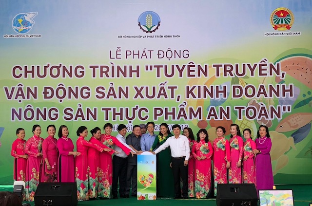 Phát động chương trình tuyên truyền, vận động sản xuất, kinh doanh nông sản, thực phẩm an toàn