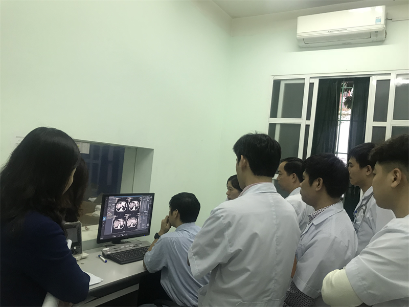 Triển khai kỹ thuật chụp và đọc cắt lớp vi tính 128 dãy tại BVÐK Phố Nối
