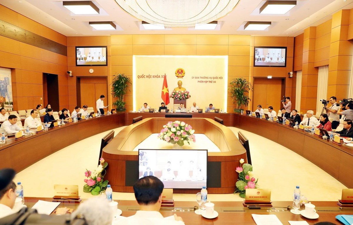 Ủy ban Thường vụ Quốc hội họp Phiên thứ 34
