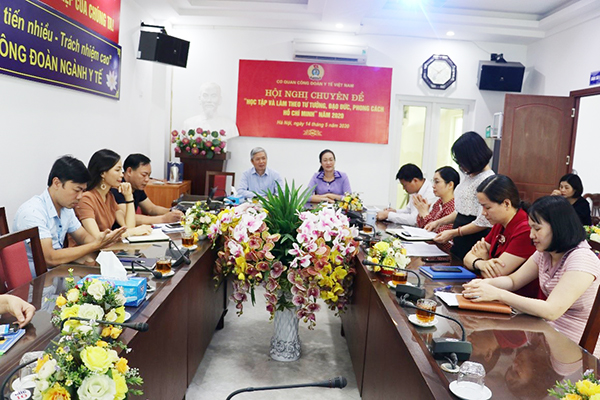 CĐYTVN tổ chức Hội nghị chuyên đề “ Học tập và làm theo tư tưởng, đạo đức, phong cách Hồ Chí Minh” năm 2020