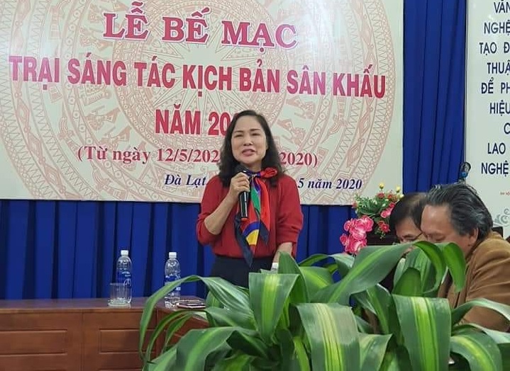 NSND Thúy Mùi - Chủ tịch Hội Nghệ sĩ sân khấu VN