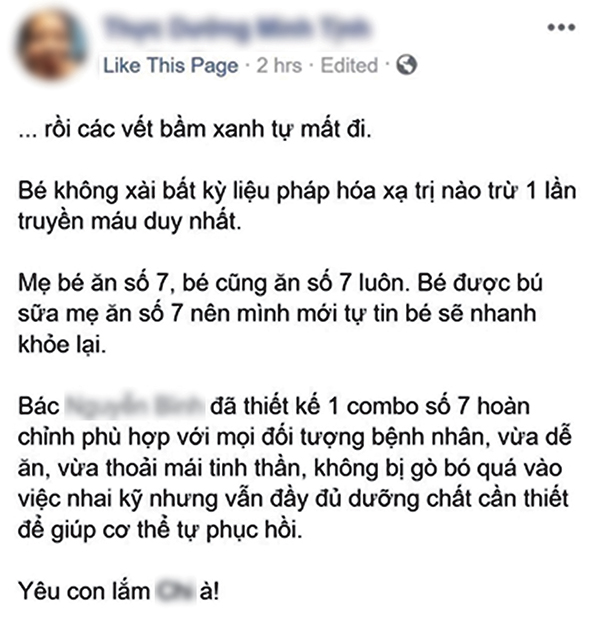 Dùng thực dưỡng chữa ung thư: Những hồi chuông cảnh báo