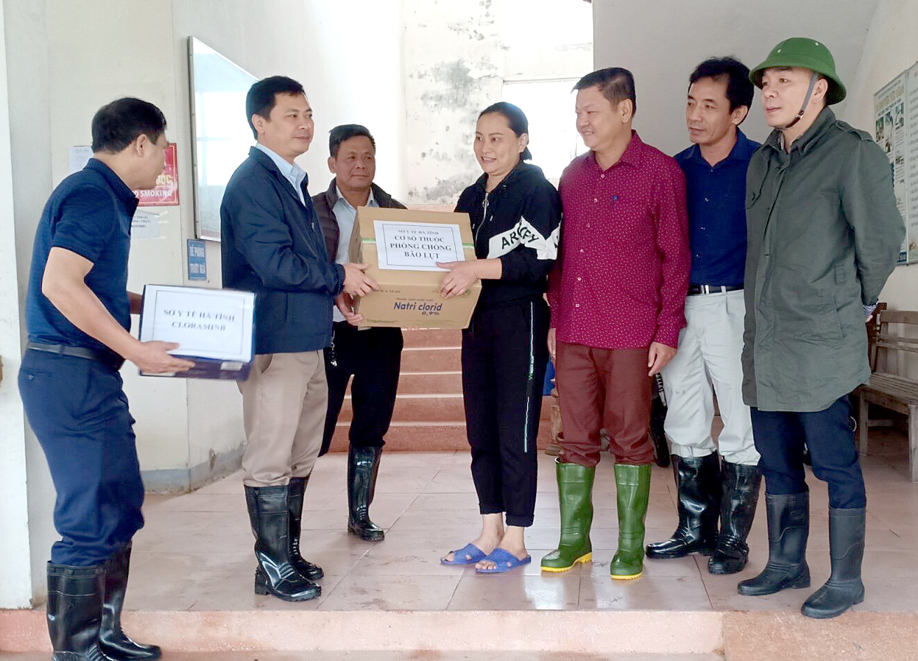 Ngành y tế chung tay khắc phục hậu quả mưa lũ