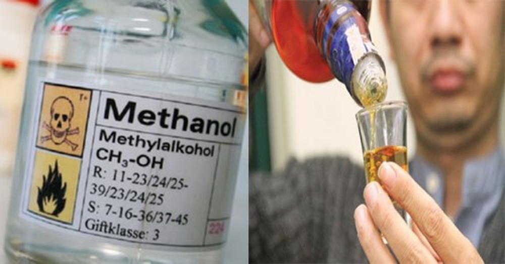 Ngộ độc rượu rởm chứa methanol