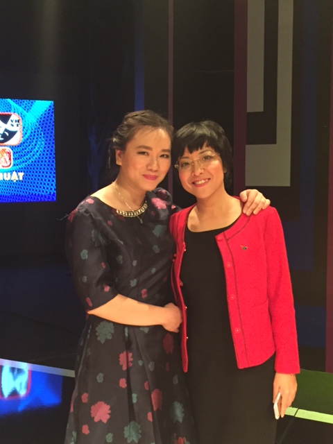 Nhà thơ Vi Thuỳ Linh nói chuyện về đôi mắt tại BV Mắt Trung ương