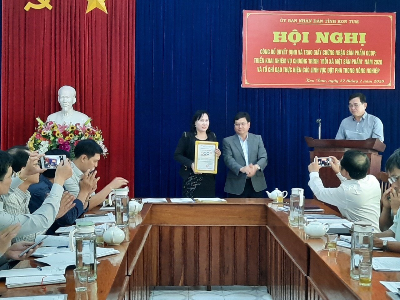 Sâm Ngọc Linh TuMơRông - thương hiệu 4 sao OCOP vững mạnh