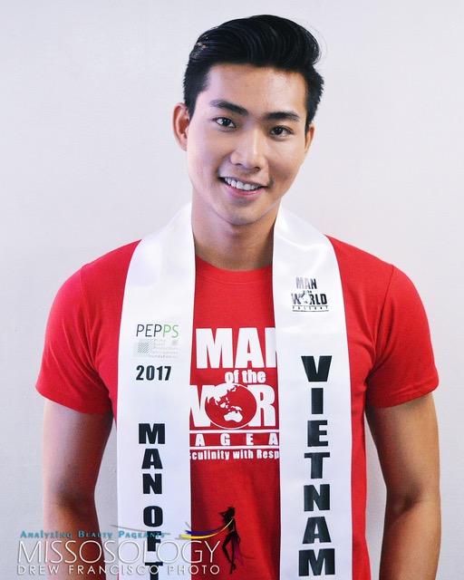 Nguyễn Hữu Long tham dự Siêu mẫu nam thế giới - Man of the world 2017