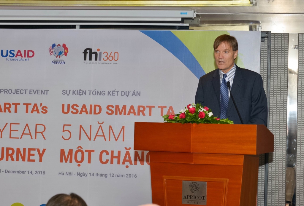 Ông Michael Greene, Giám đốc Cơ quan Phát triển Quốc tế Hoa Kỳ (USAID) tại Việt Nam