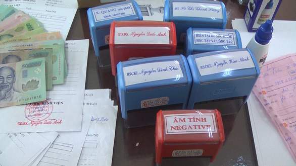 Hưng Yên: Triệt phá đường dây làm giả giấy tờ của Bệnh viện Bạch Mai